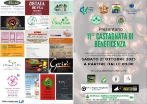 prima pagina volantino della castagnata