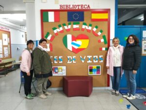 foto ragazzi e docenti a La Coruna