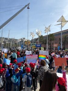 foto bambini alla manifestazione