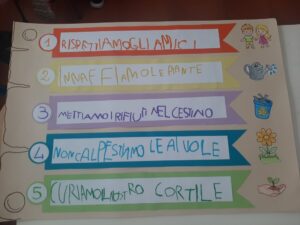 foto regole scritte dai bambini