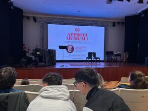 foto ragazzi all'auditorium