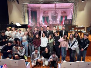 foto ragazzi all'auditorium